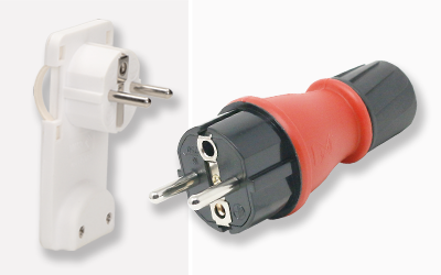 Steckverbinder für 230V