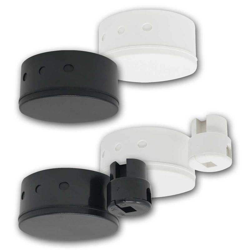 Lampen Abzweig-Baldachin mit 6 Kabel-Auslässen, Ø70x25mm