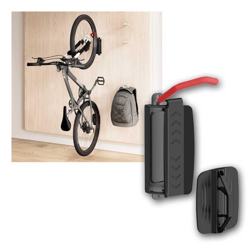 Fahrradständer vertikal, Tragkraft 35kg, drehbare Halterung