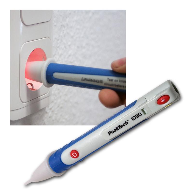 AC Spannungsprüfer "PeakTech 1032", Messbereich bis 1000V