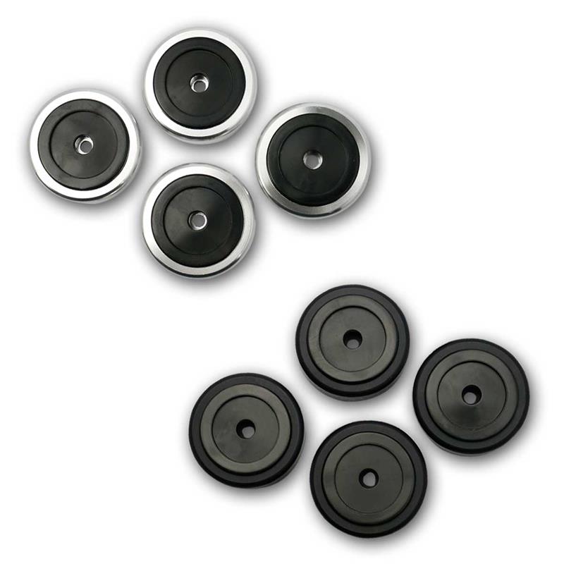 4er Set HiFi Lautsprecherfüße, Gummidämpfer, 20kg Traglast