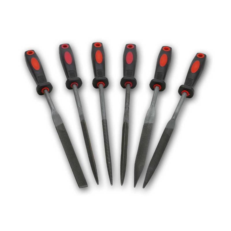 Nadelfeilen-Set, Schlüsselfeilen-Set, 6 unterschiedliche Formen