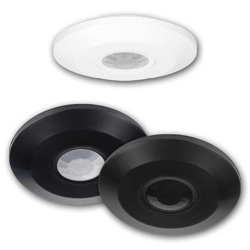 PIR Decken-Bewegungsmelder "WTN-Flat", Ø115mm, ultraflach