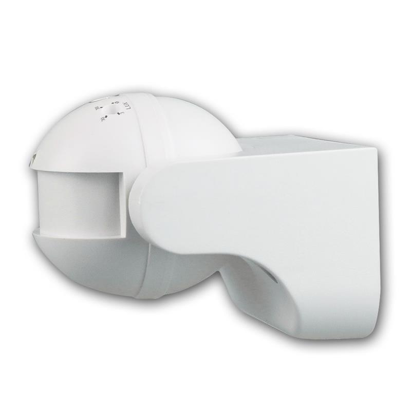 Außenbewegungsmelder, 180°, bis 15m, 1-1200W, LED geeignet