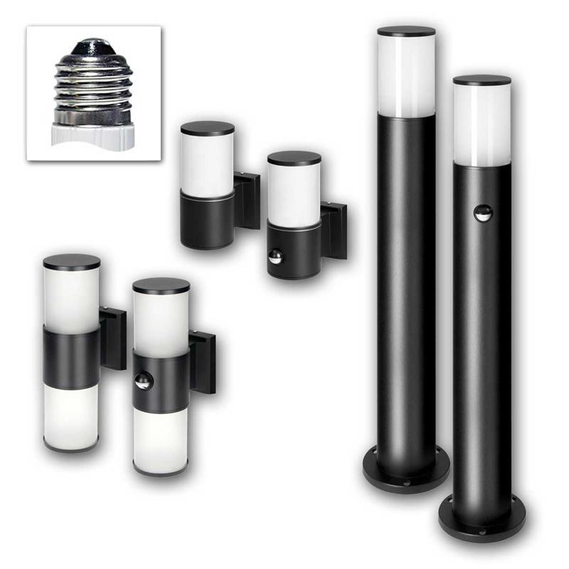 Wand-/ Standleuchte "DALIA ", E27 Fassung | Außenlampe IP54