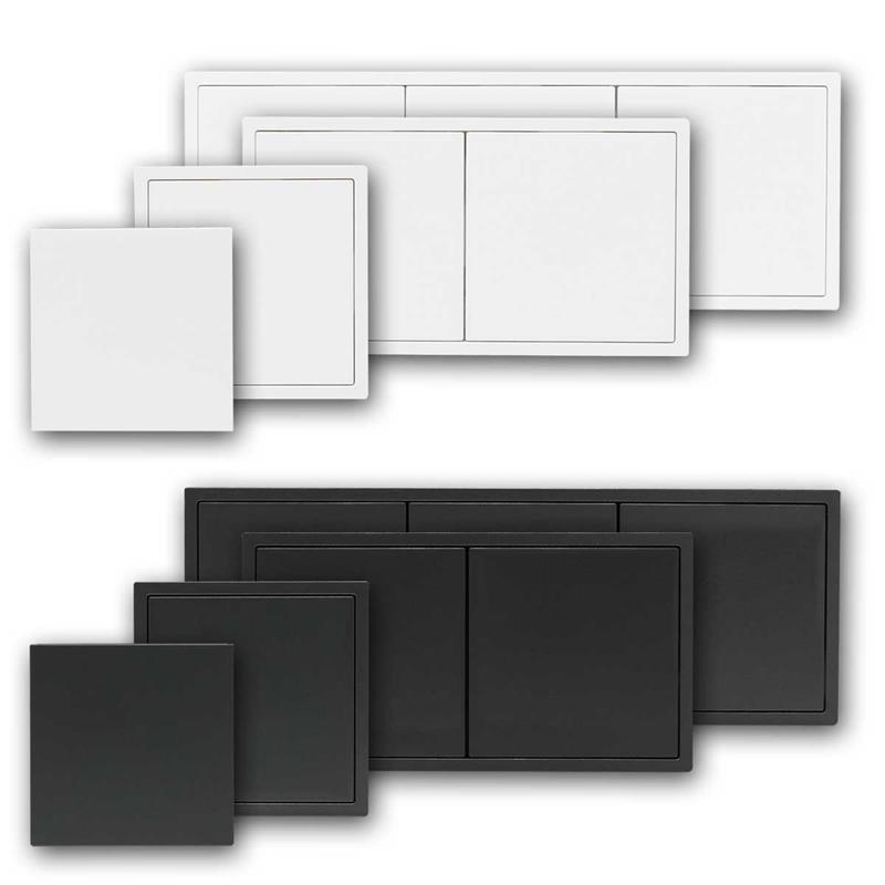 SHALLOW Abdeckblenden, Blindabdeckung, Blinddose, Blende