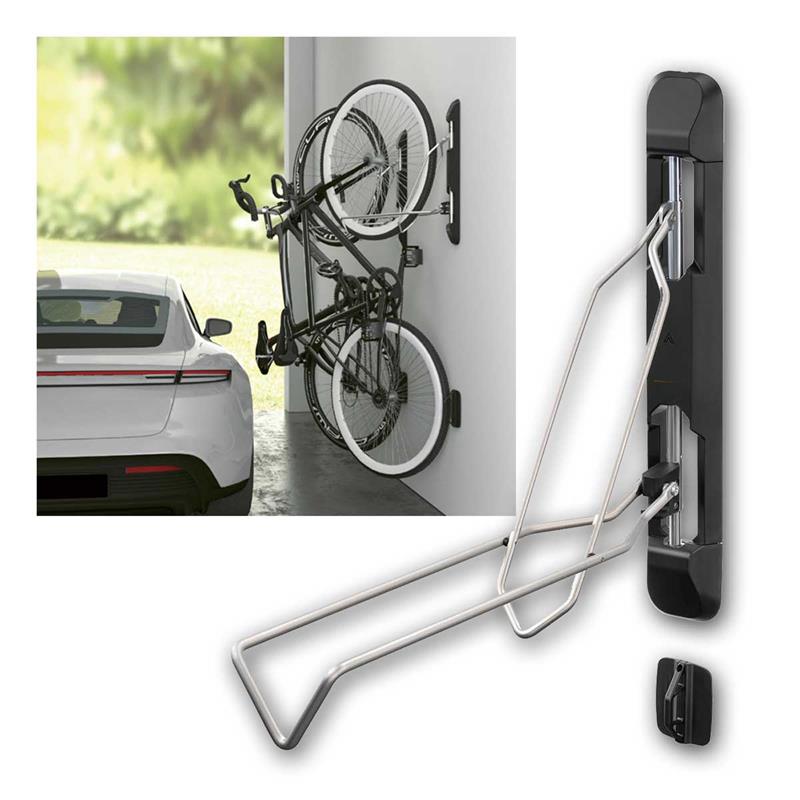 Wandhalterung für Bikes, Tragkraft 35kg, höhenverstellbar