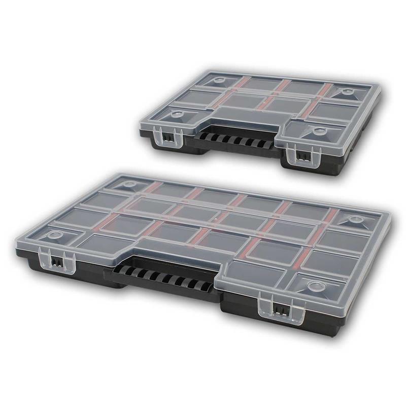 Sortimentskasten, Kleinteilebox, Multibox, Fächeranzahl variabel