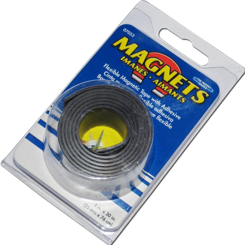 Magnetischer Klebestreifen 750x25mm, kürzbar, selbstklebend