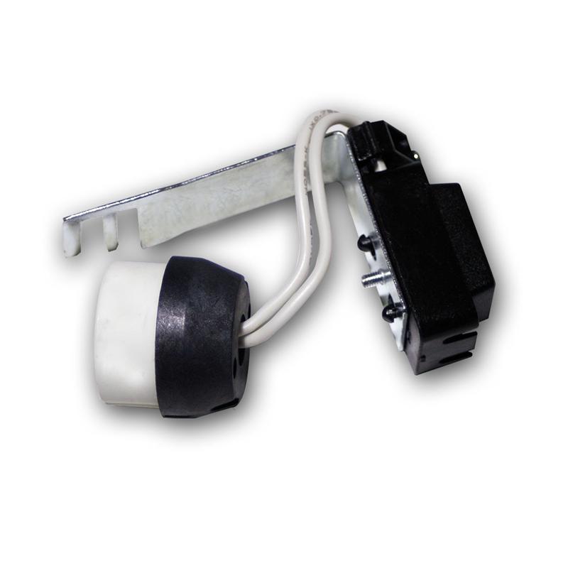 Keramik-Halogen-Lampenfassung mit Zugentlastung, GU10,rund