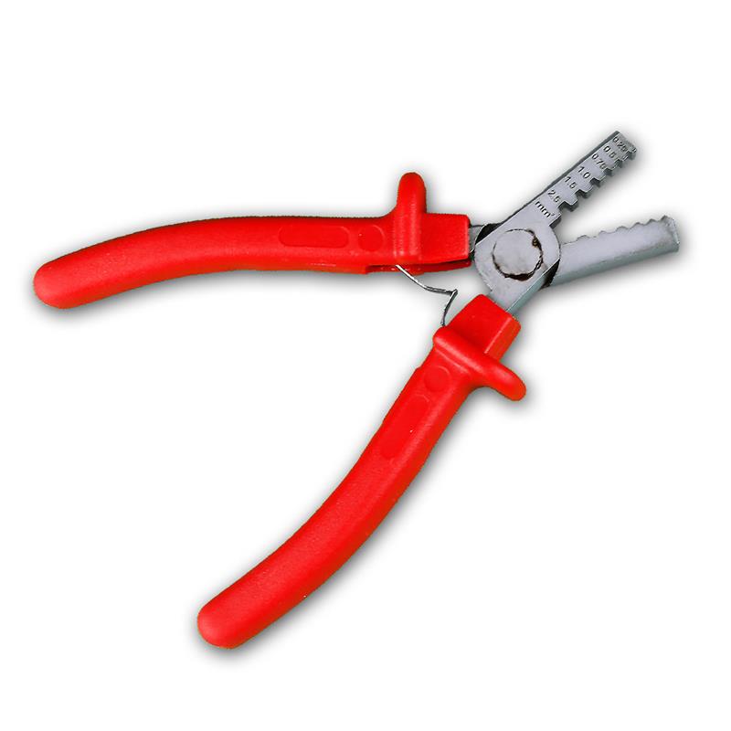 Crimpzange für Aderendhülsen 0,25-2,5mm², Quetschzange