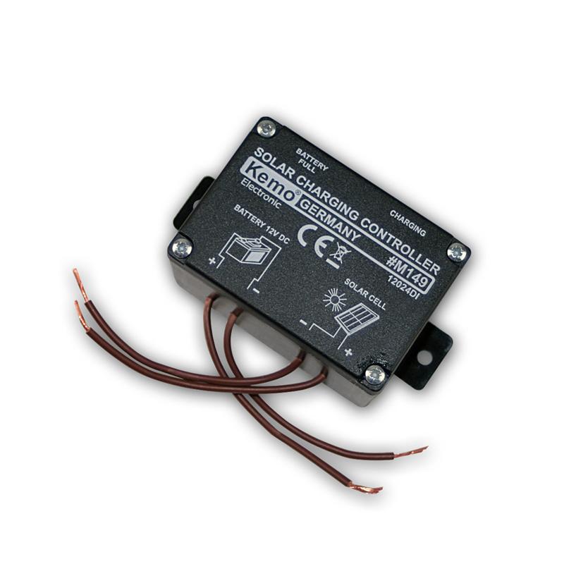 Solar-Laderegler 12V/DC 6A, PWM Solarregler, 2 LED-Anzeigen