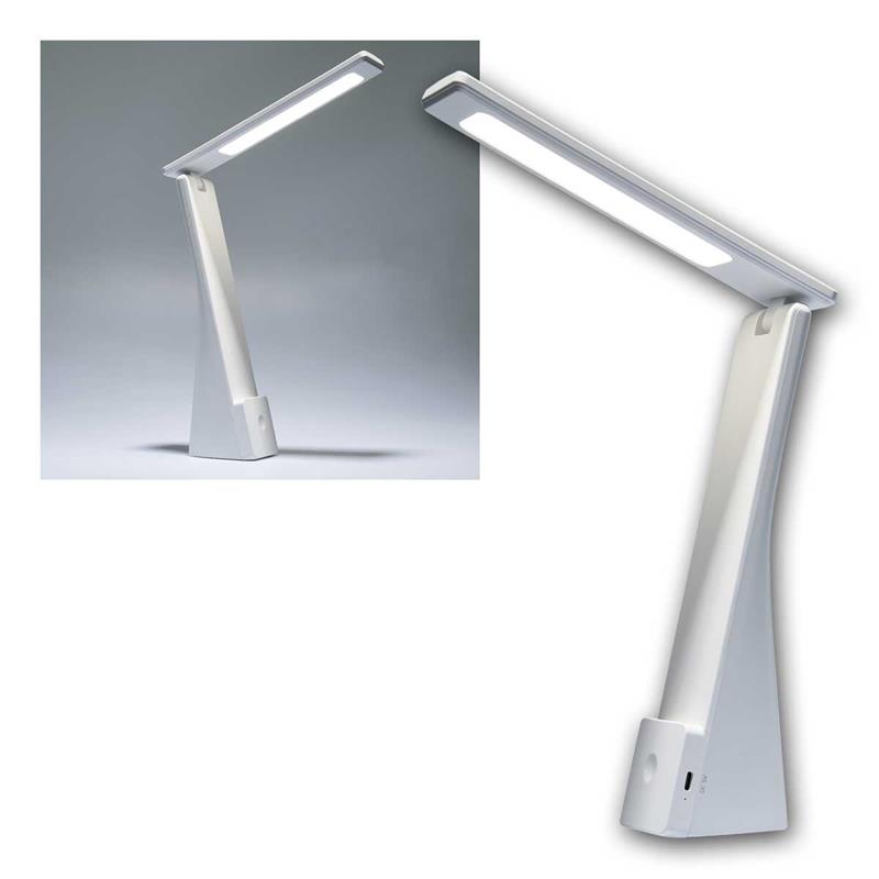 LED-Akku-Tischleuchte "TAFEL", neutralweiß, dimmbar, USB-C