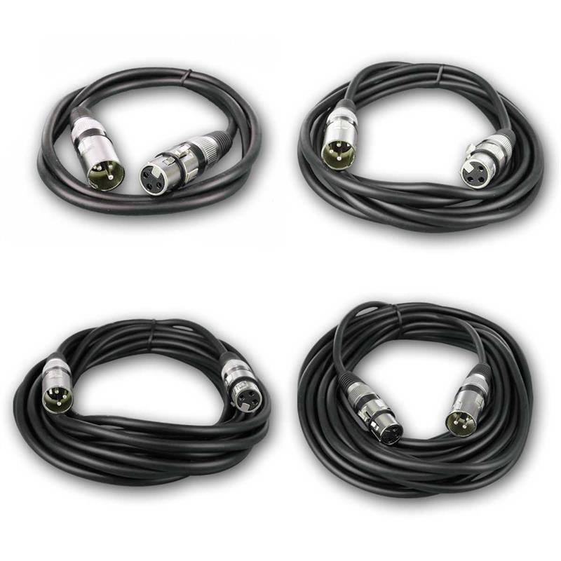 PA XLR Verlängerung von Kenford, 3-Pin XLR Stecker/Buchse