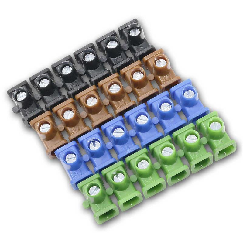 Lüsterklemmen 4er Set, Dosenklemmen 6x1,5 / 4x2,5 / 2x4mm²
