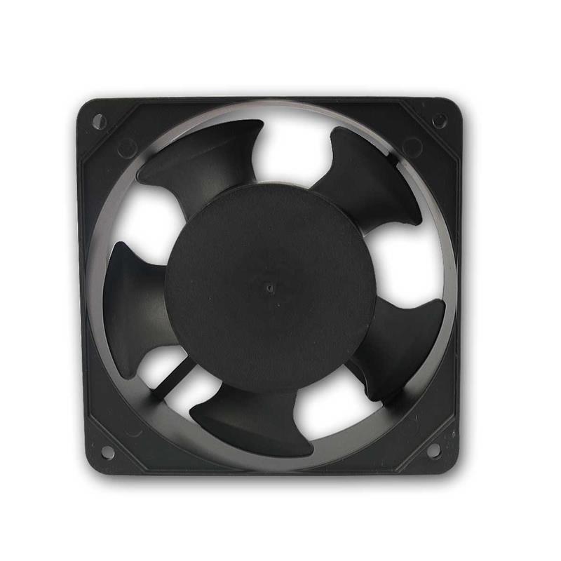 230V Lüfter 120x120mm, Metallgehäuse, 22W, 161m³/h Luftstrom