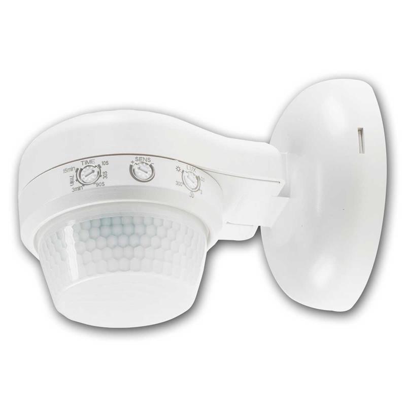 Aufputz-Bewegungsmelder, Winkel neigbar, LED geeignet, IP65