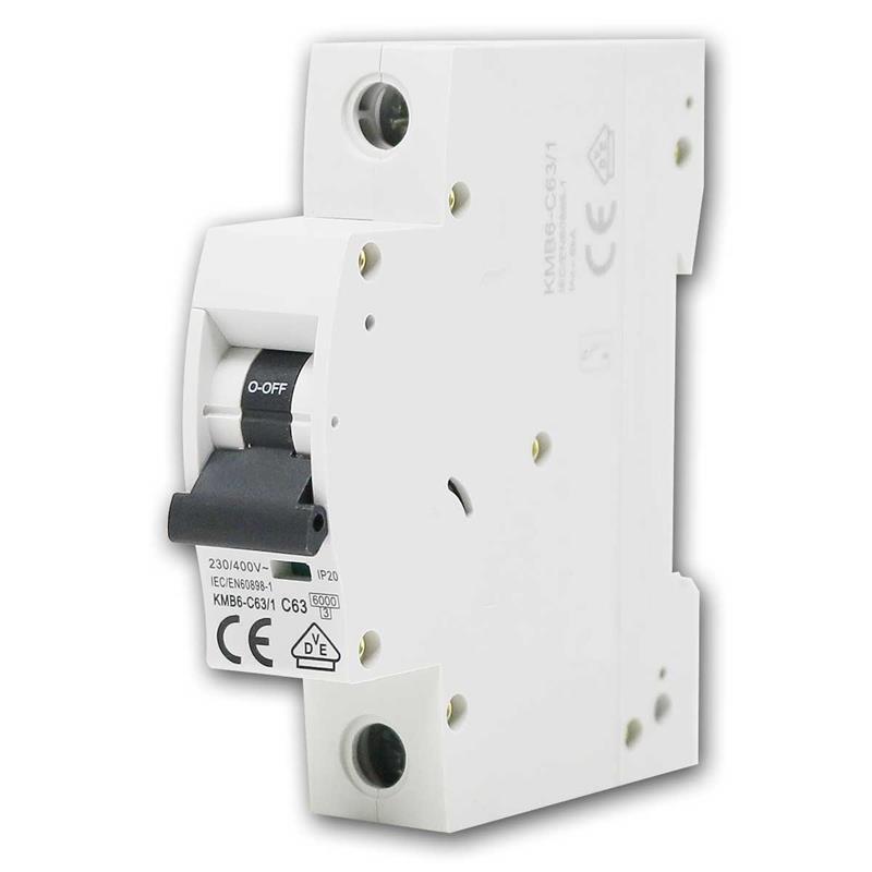 Sicherungsautomat KMB6-C, Leitungsschutzschalter, 230V/400V