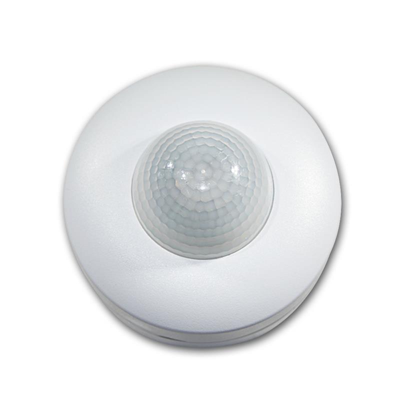Decken-Bewegungsmelder, Aufbaumontage, 360°, LED geeignet