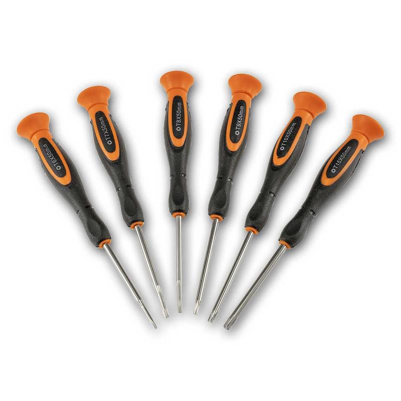 Feinmechaniker-Schraubendreher 6-teilig, Torx-Schraubendreher