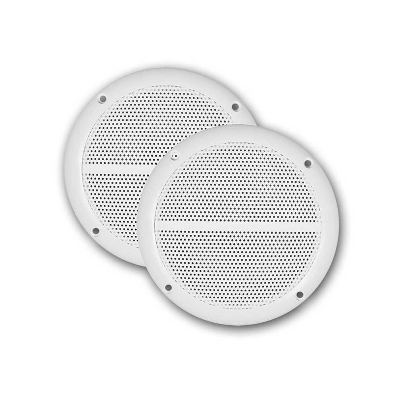 Außenlautsprecher HOLLYWOOD "WL-15", 80W, Ø148mm, weiß