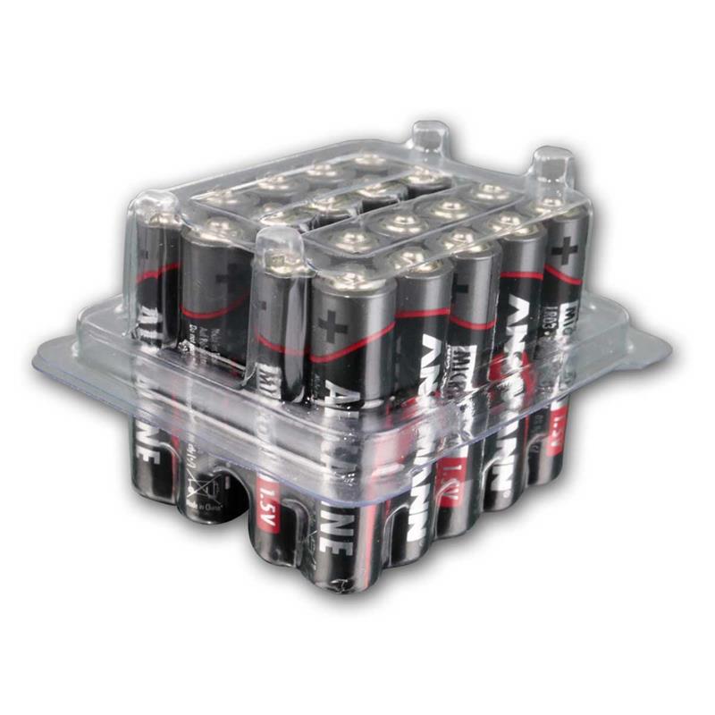 Alkaline Micro-Batterien, Typ AAA/LR03, 20er Vorteilspack, 1,5V