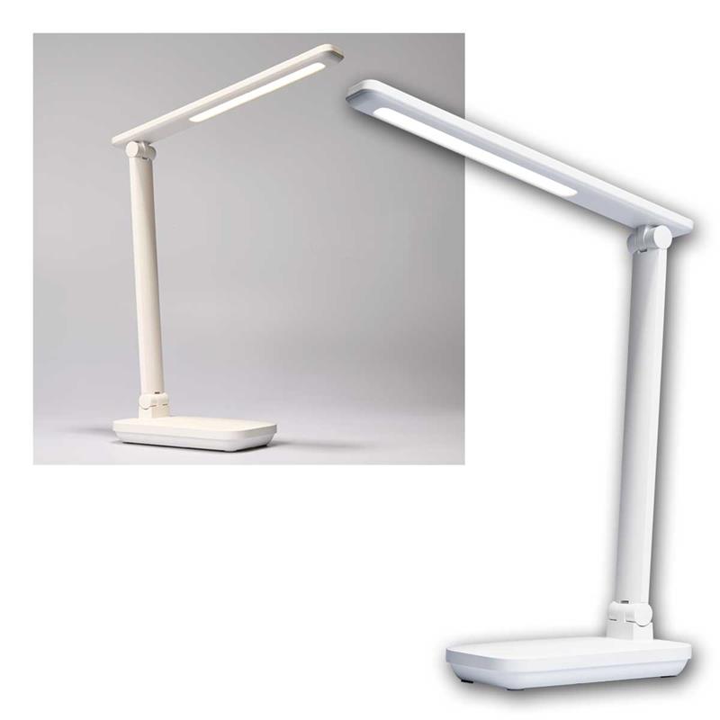 LED-Tischleuchte "PULT", neutralweiß, dimmbar, Akku, USB-C