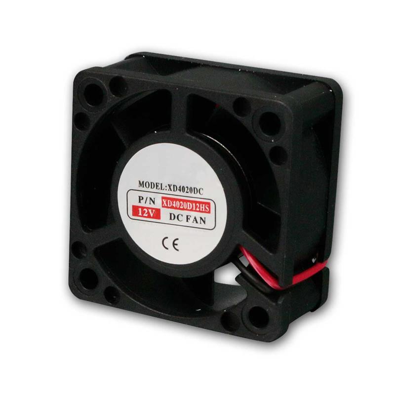 12V DC Lüfter, 40x40mm, 100mA, 3600U/Min, Kunststoff