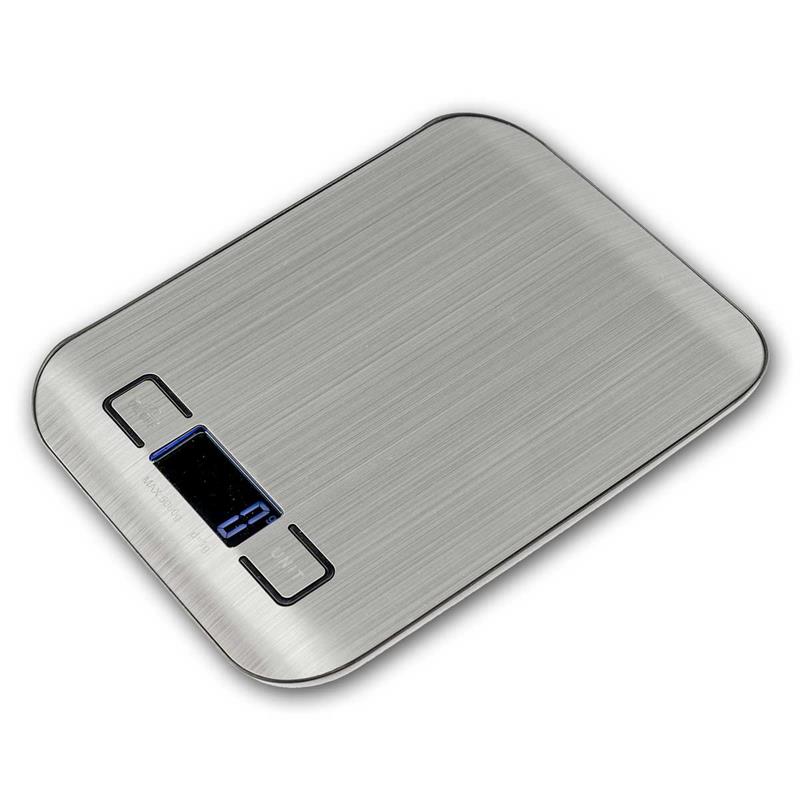 Digitaler Edelstahlwaage "CT KW-5", Lebensmittelwaage 1-5kg