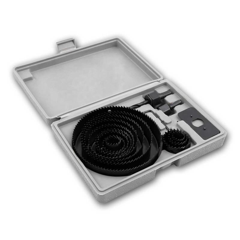 Lochsägen-Set, 12 Kreissägen mit Ø zwischen 19 und 127mm