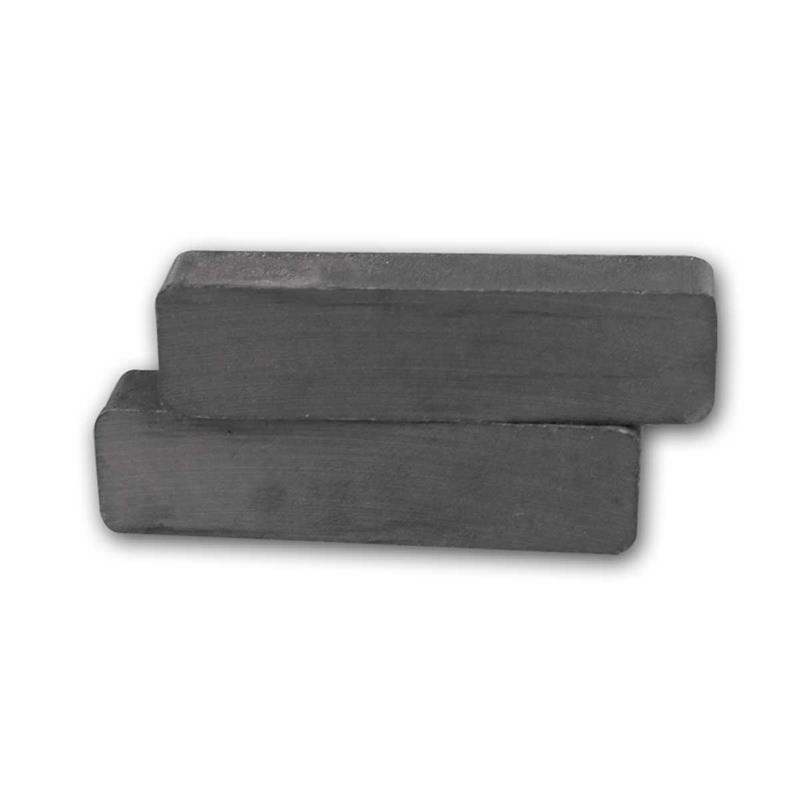 2er Set Keramikmagnet, 2 Stück Hartferrit Magnet 10x10x48mm