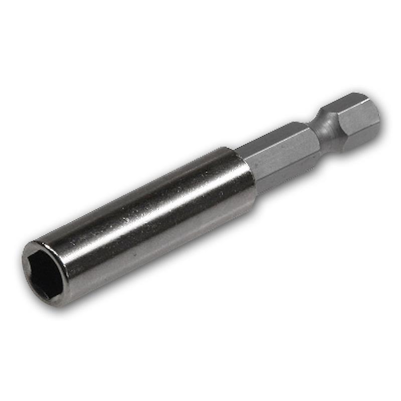 Magnet-Bithalter für Bohrmaschinen, für 1/4" Bits 60mm lang