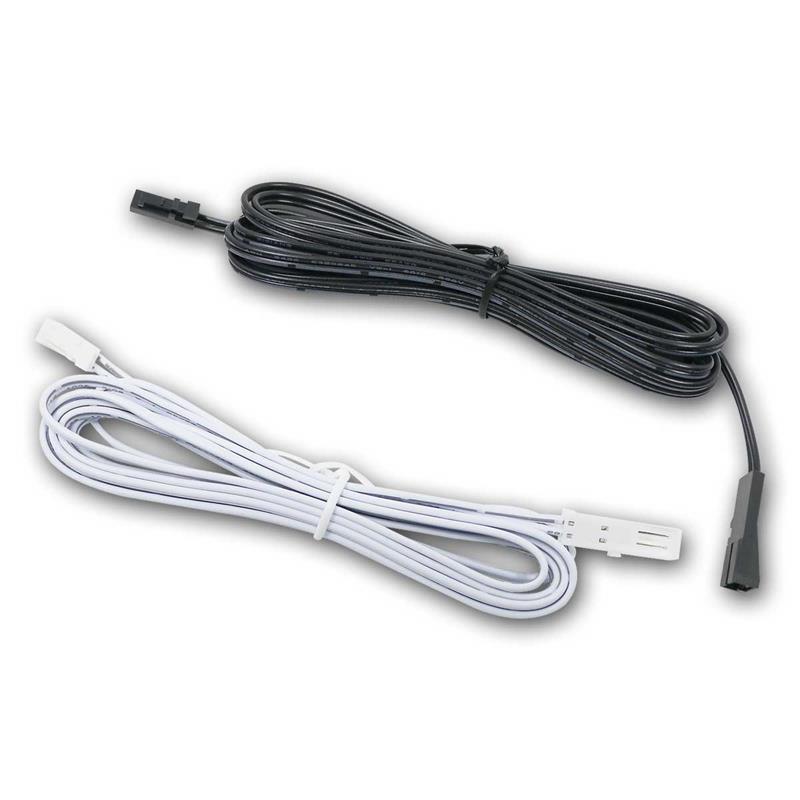 1/2/5m Verlängerungskabel mit Mini AMP Stecker/Buchse 2polig