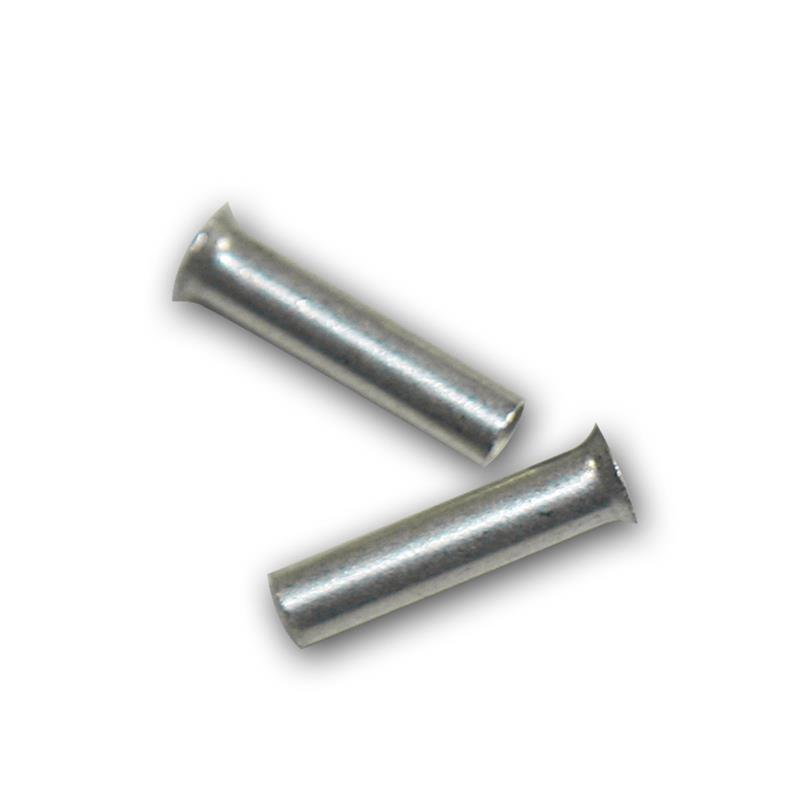 100-teiliges Aderendhülsen-Set, Presshülsen, unisoliert,1,00 100-teiliges Aderendhülsen-Set, Presshülsen, unisoliert,1,00