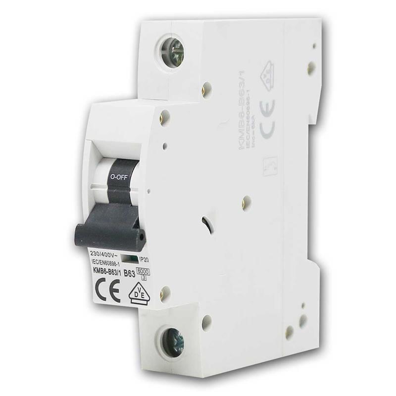 Sicherungsautomat KMB6-B, Leitungsschutzschalter, 230V/400V