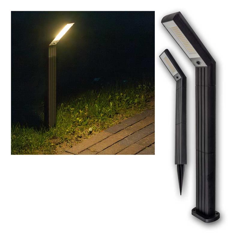 LED Solar Gartenleuchte "SWL-78" mit Dämmerungssensor, IP44