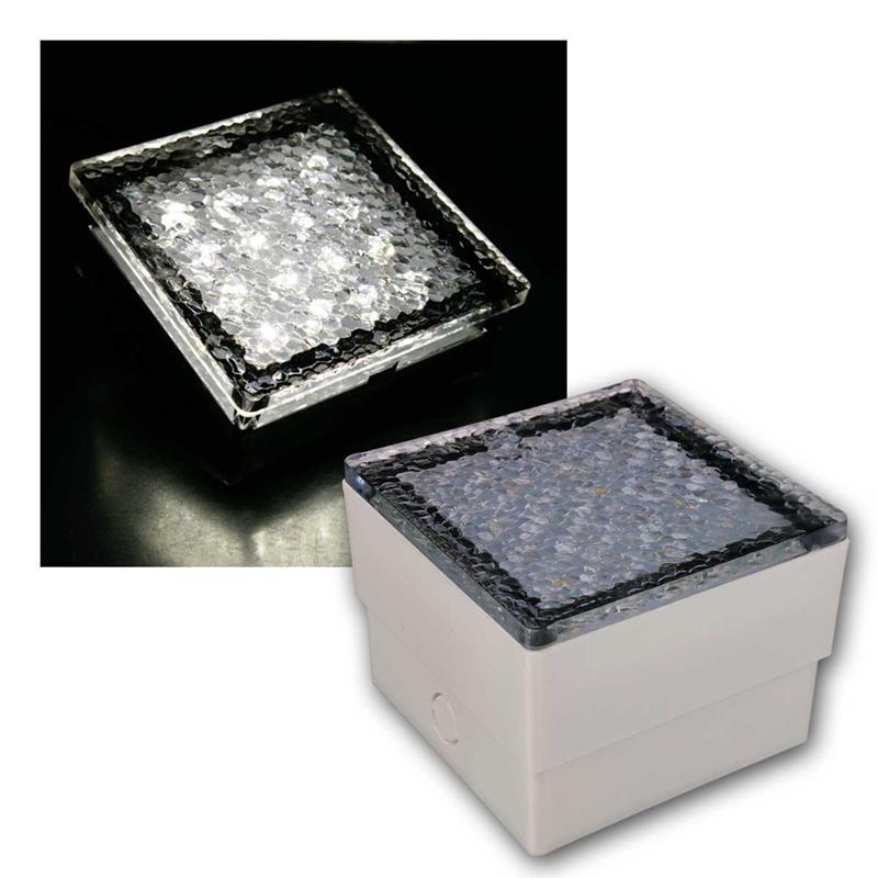 LED Bodenleuchte "Pflasterstein", 230V/1,5W, befahrbar, IP65