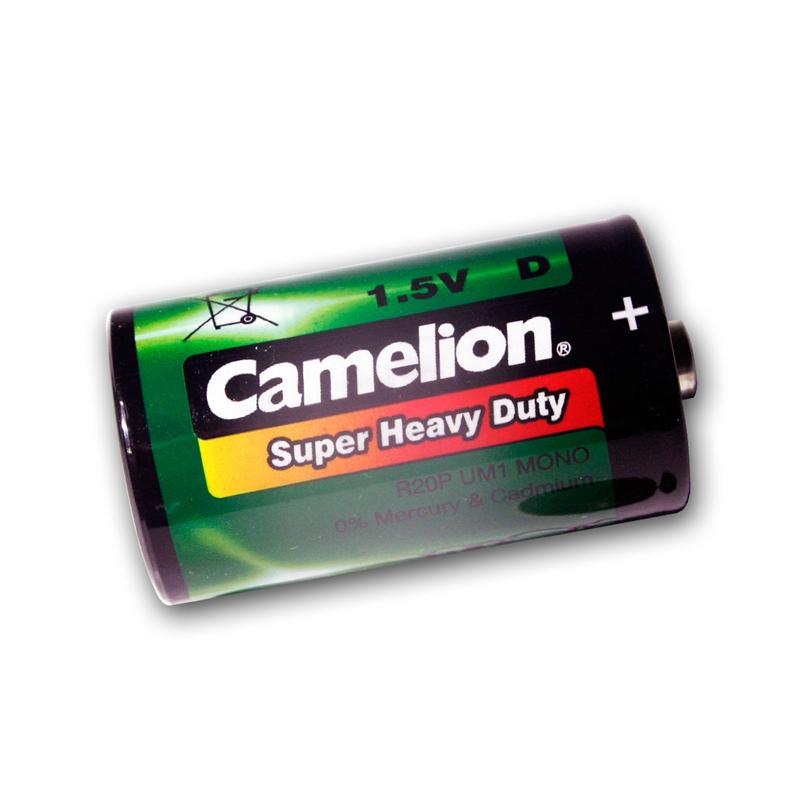 Camelion grün 2er Pack Mono-Batterie R20, Haushalts Batterien