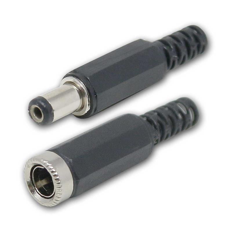 DC Steckverbinder, Pin Durchmesser 2,1/2,5mm, Lötanschluss