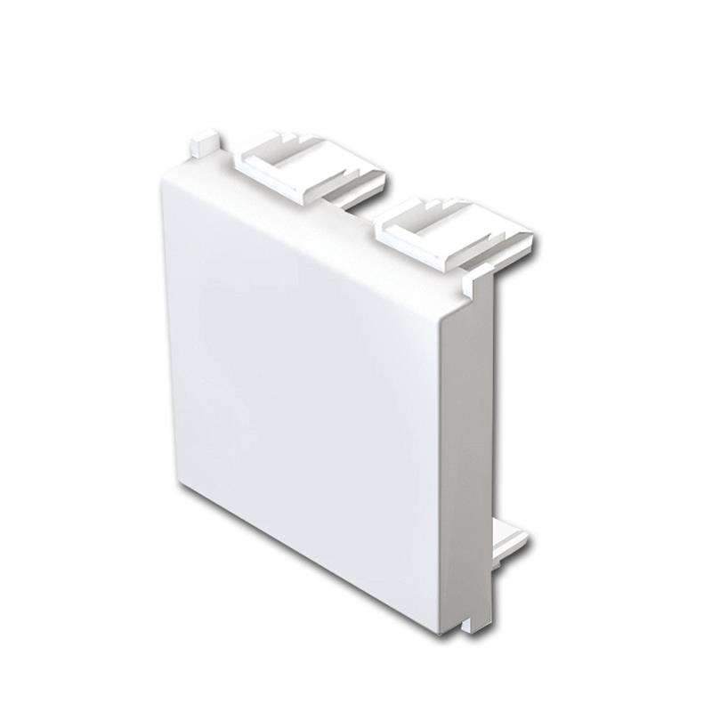 MODUL PLUS Blende 2M weiß, ganze Dose, Blind-Blende