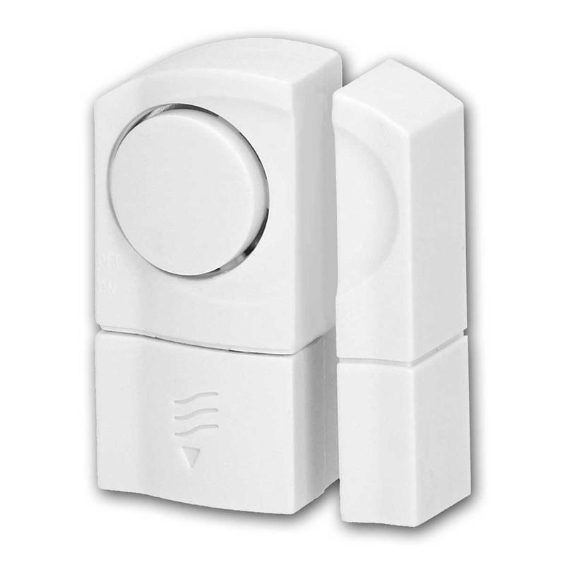 Einbruchschutz "MINI" für Fenster/Türen, Magnetkontakt, 90dB