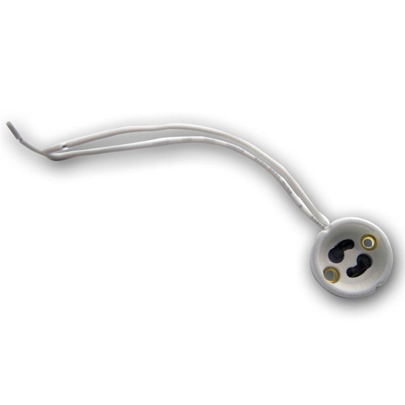 GU10 Fassung, Fassung für Hochvolt-Lampen mit Sockel GU10