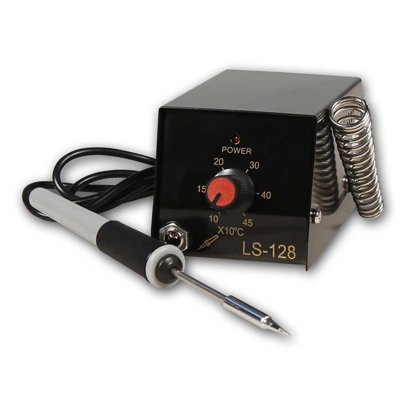 Lötstation "LS-128" mit 8W Lötkolben, regelbar von 100-450°C