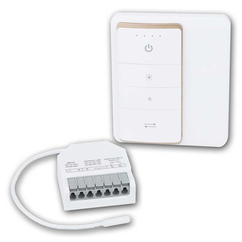 VIVO LED Funksteuerung, Controller & 4-Zonen Fernbedienung