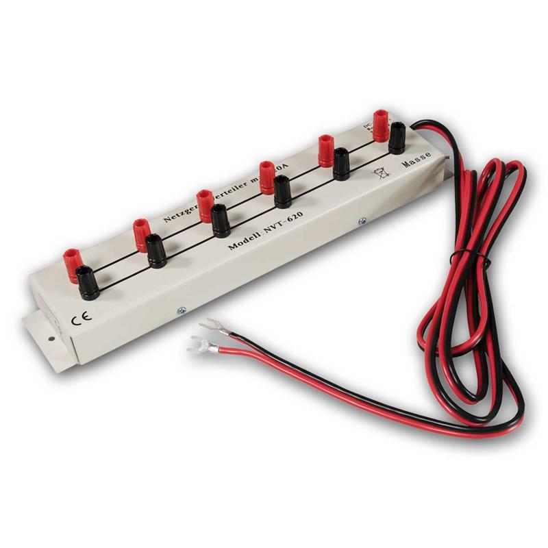 Verteilerleiste "NVT-620", Labornetzgeräte Verteilerleiste 6-fach