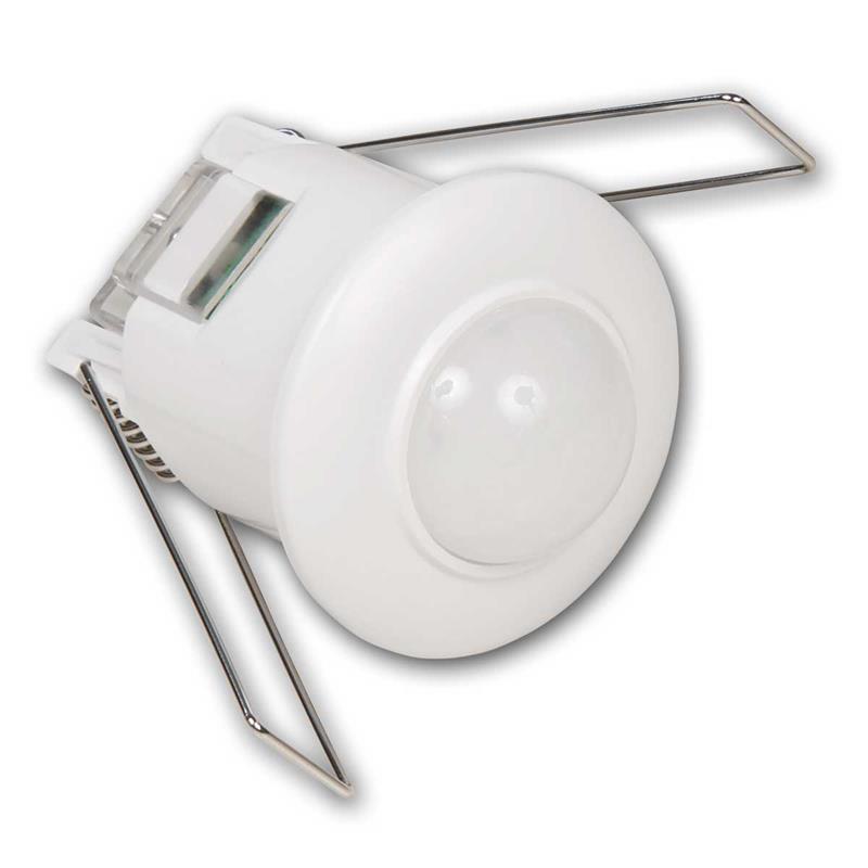 ORNO OR-CR-297/W Decken-Einbau-Bewegungsmelder – 360° HF, 6 M Reichweite, LED Geeignet, 230V