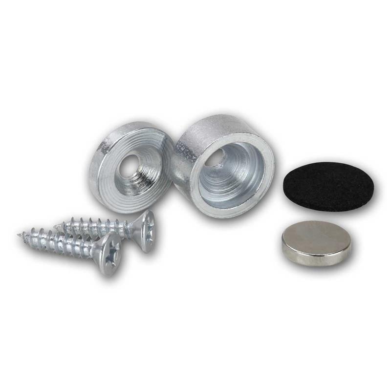Neodym-Türverriegelungsmagnet, Tragkraft ca. 2,7kg, 10er Set