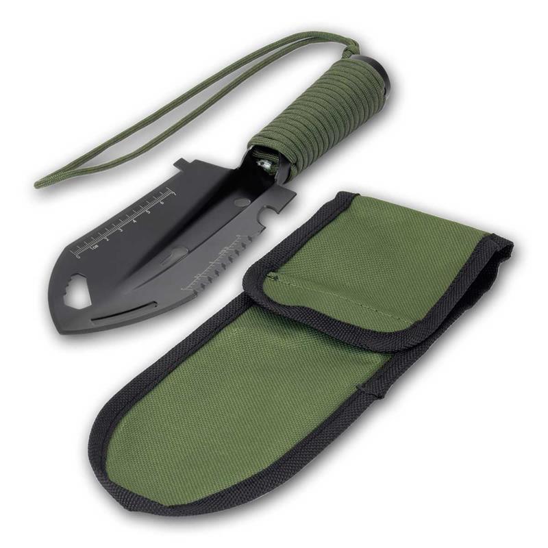 Multi-Outdoor-Tool, Multifunktions-Schaufel mit 10 Funktionen