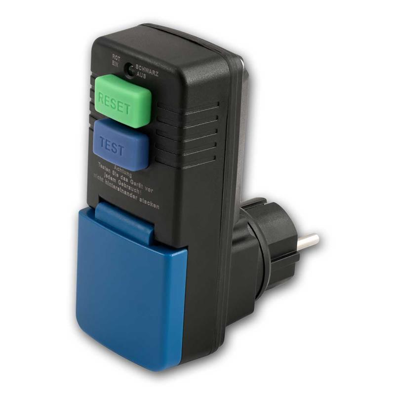 Sicherheit FI Steckdose "PS-35", 30mA Auslösefehlerstrom, IP44