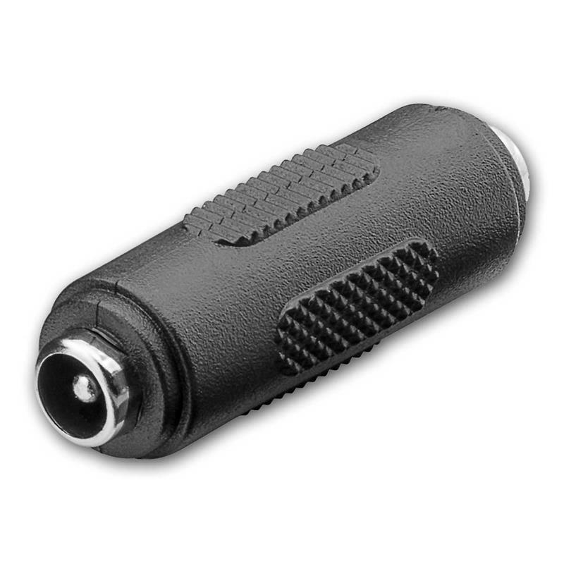 DC-Kupplung 2,1x5,5mm, Gleichstrom Adapter mit zwei Buchsen
